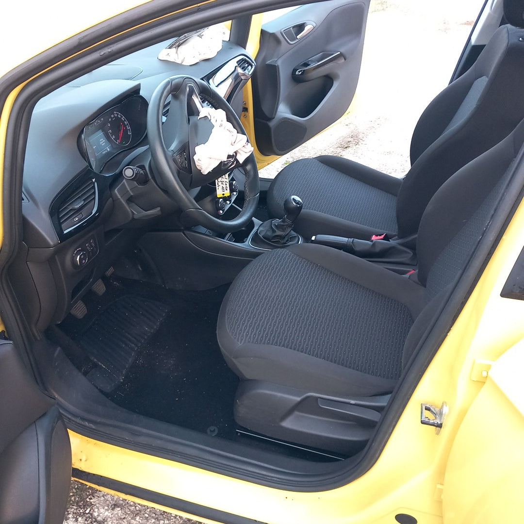 Opel Corsa E yellow 1,4 turbo 101 кс B14NEJ 2015 г./ X1501 снимки