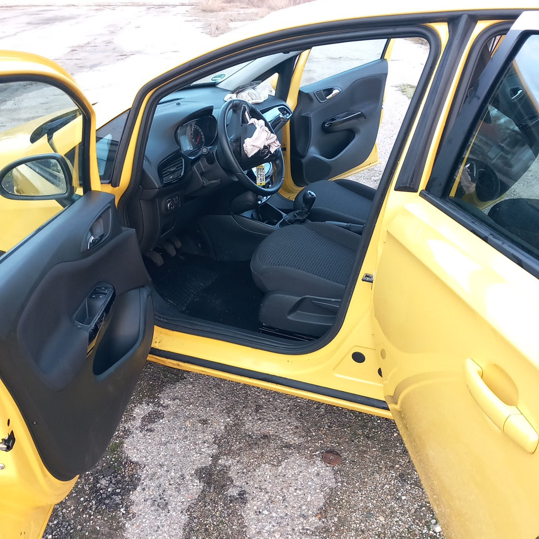 Opel Corsa E yellow 1,4 turbo 101 кс B14NEJ 2015 г./ X1501 снимки