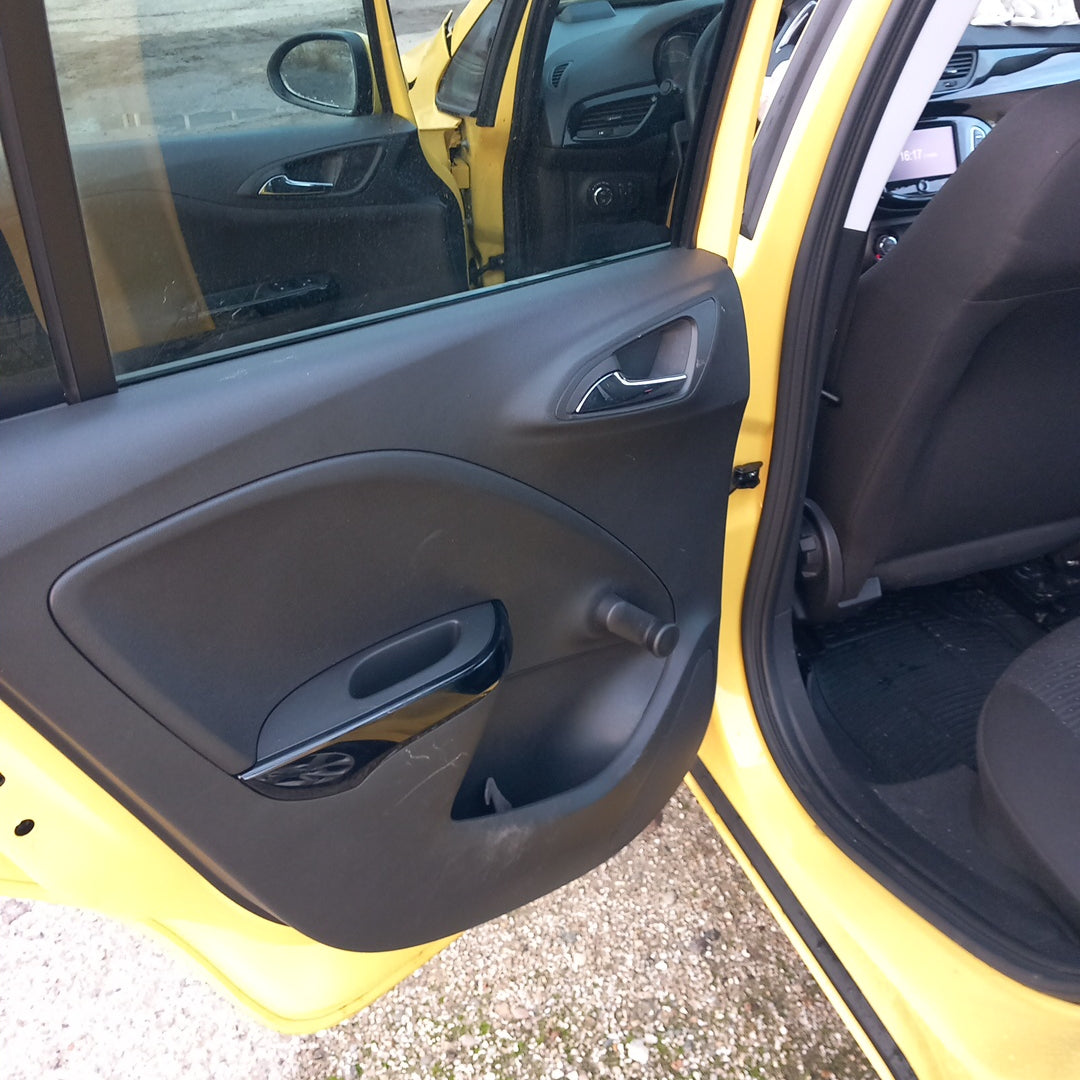 Opel Corsa E yellow 1,4 turbo 101 кс B14NEJ 2015 г./ X1501 снимки