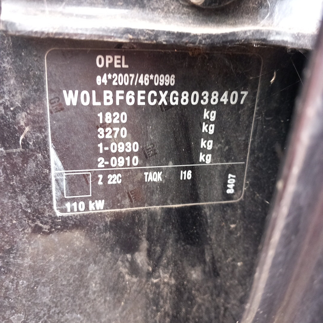 Opel Astra K 5-door 1,4 Turbo B14XFT 2015 снимки/ B1601