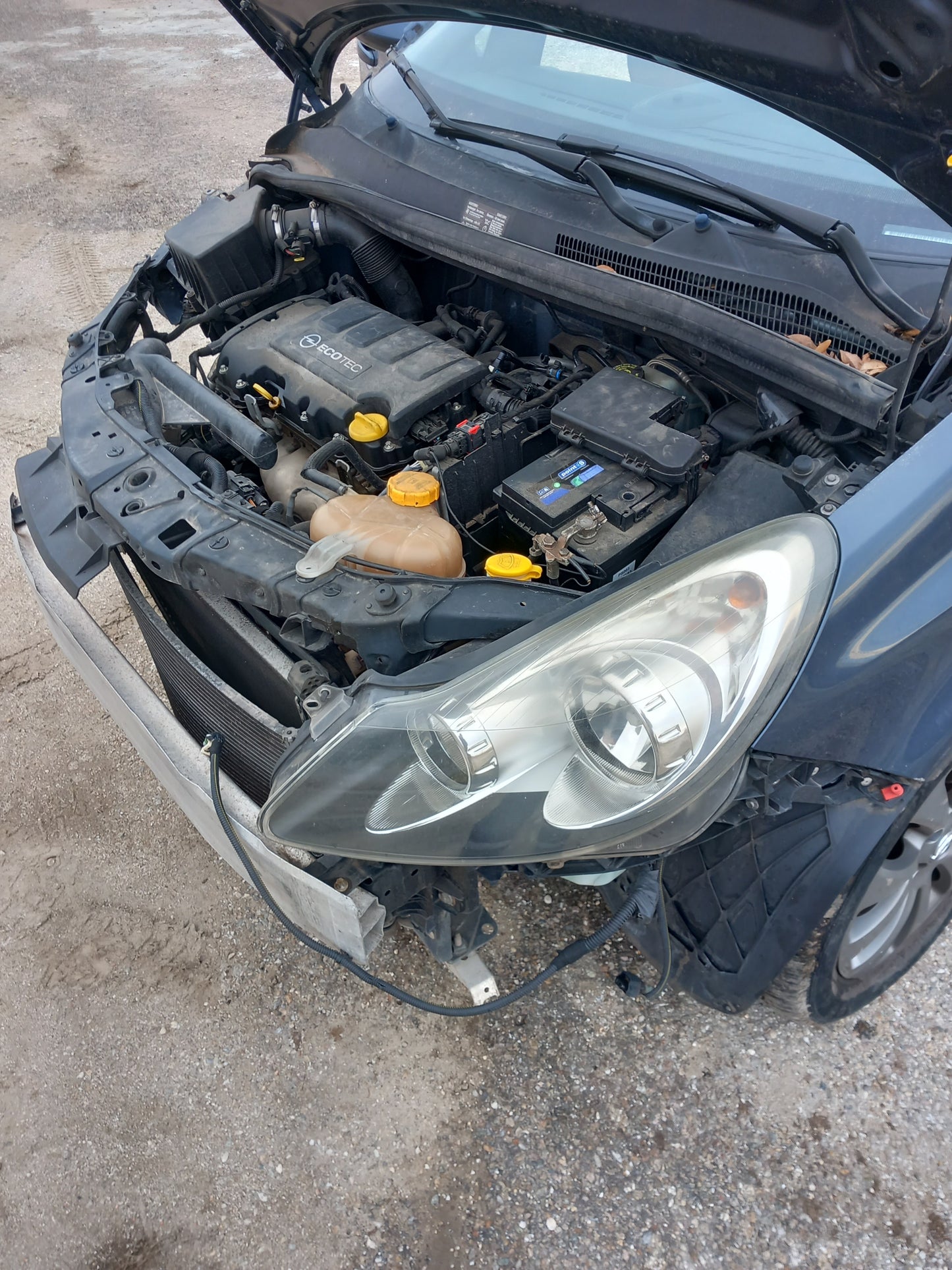Opel Corsa D 1,2 A12XER metro blue 4/5 doors 2010 / S0721 снимки