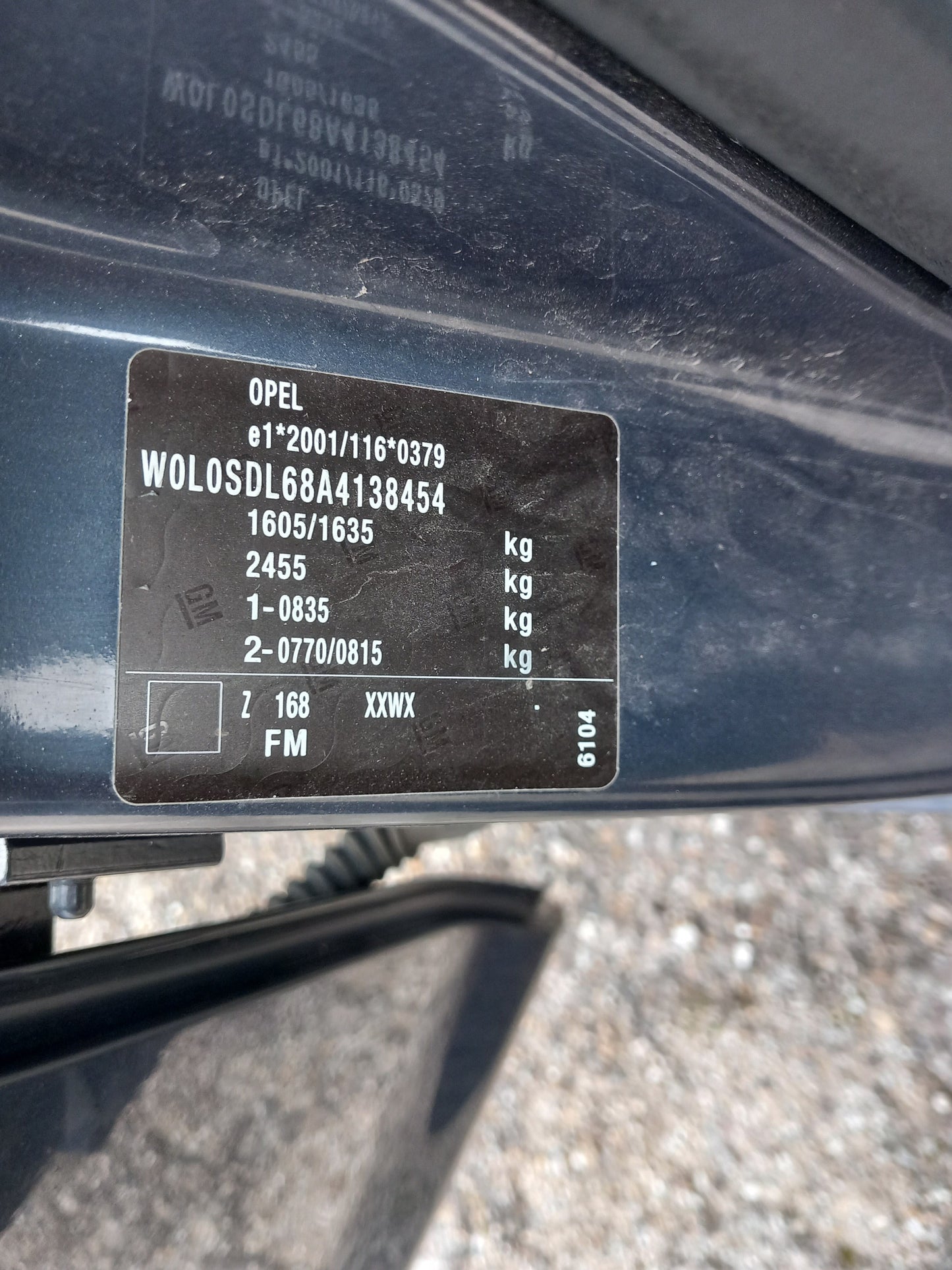 Z168 XXWX