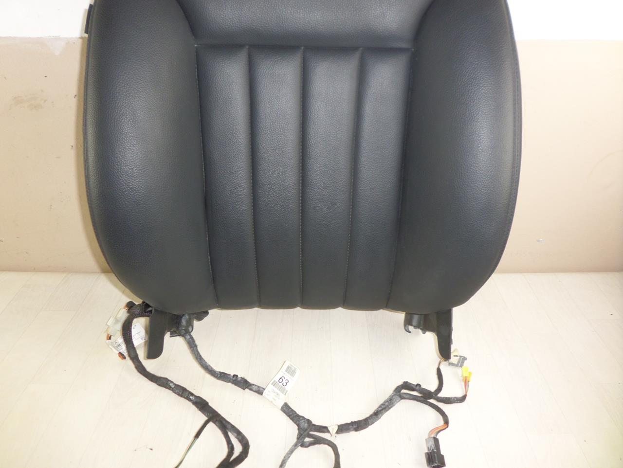 Облегалка седалка пътническа седалка предна дясна черна Mercedes W164 ML W251