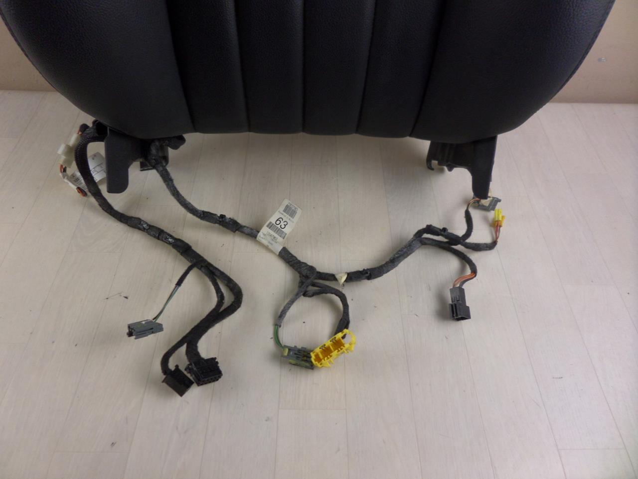Облегалка седалка пътническа седалка предна дясна черна Mercedes W164 ML W251