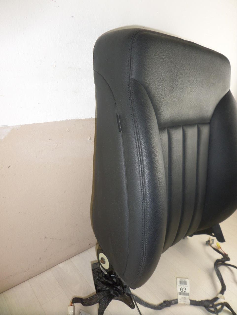 Облегалка седалка пътническа седалка предна дясна черна Mercedes W164 ML W251