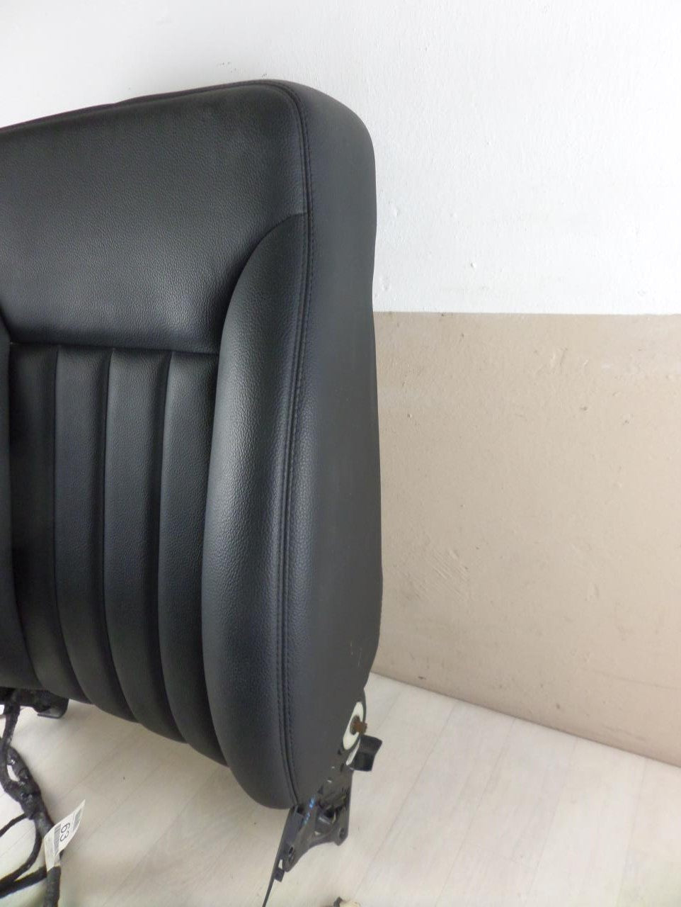 Облегалка седалка пътническа седалка предна дясна черна Mercedes W164 ML W251