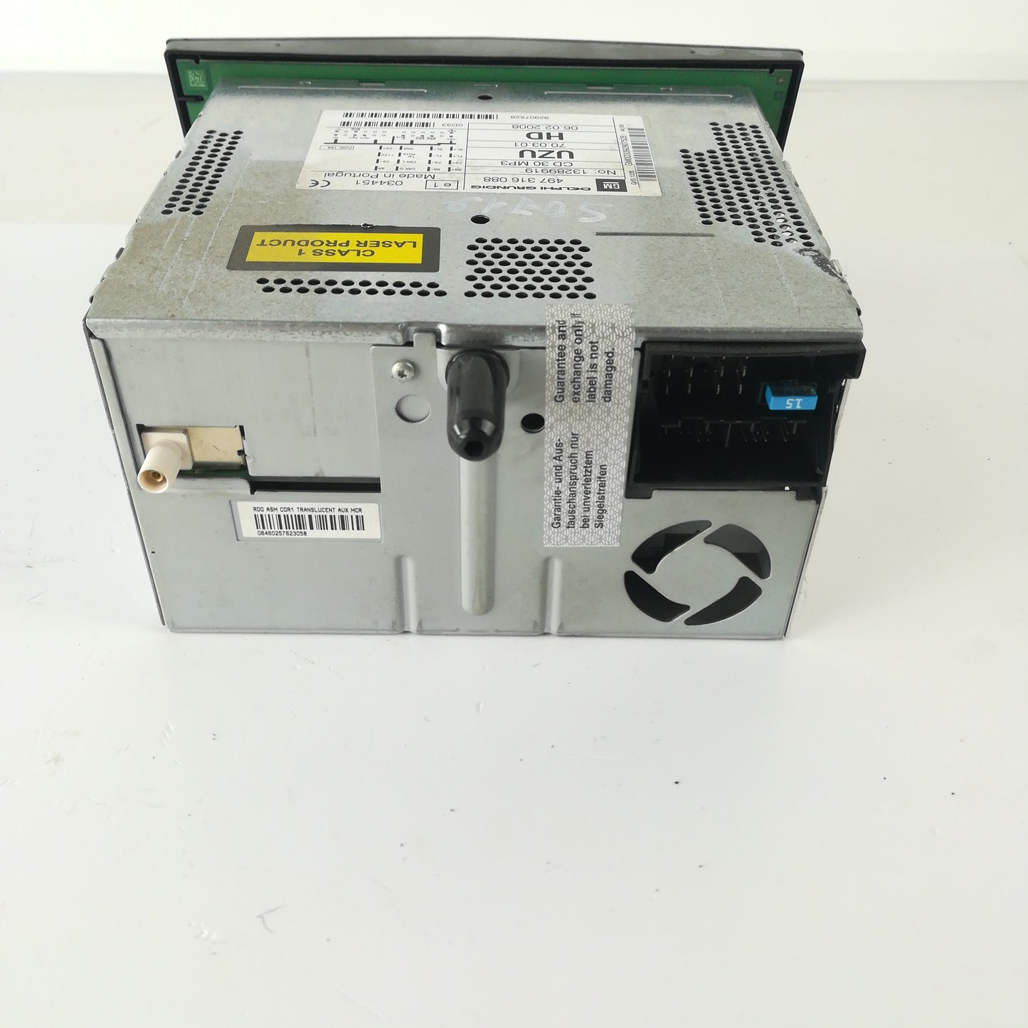 Радио CD30 MP3 HD мат хром Corsa D