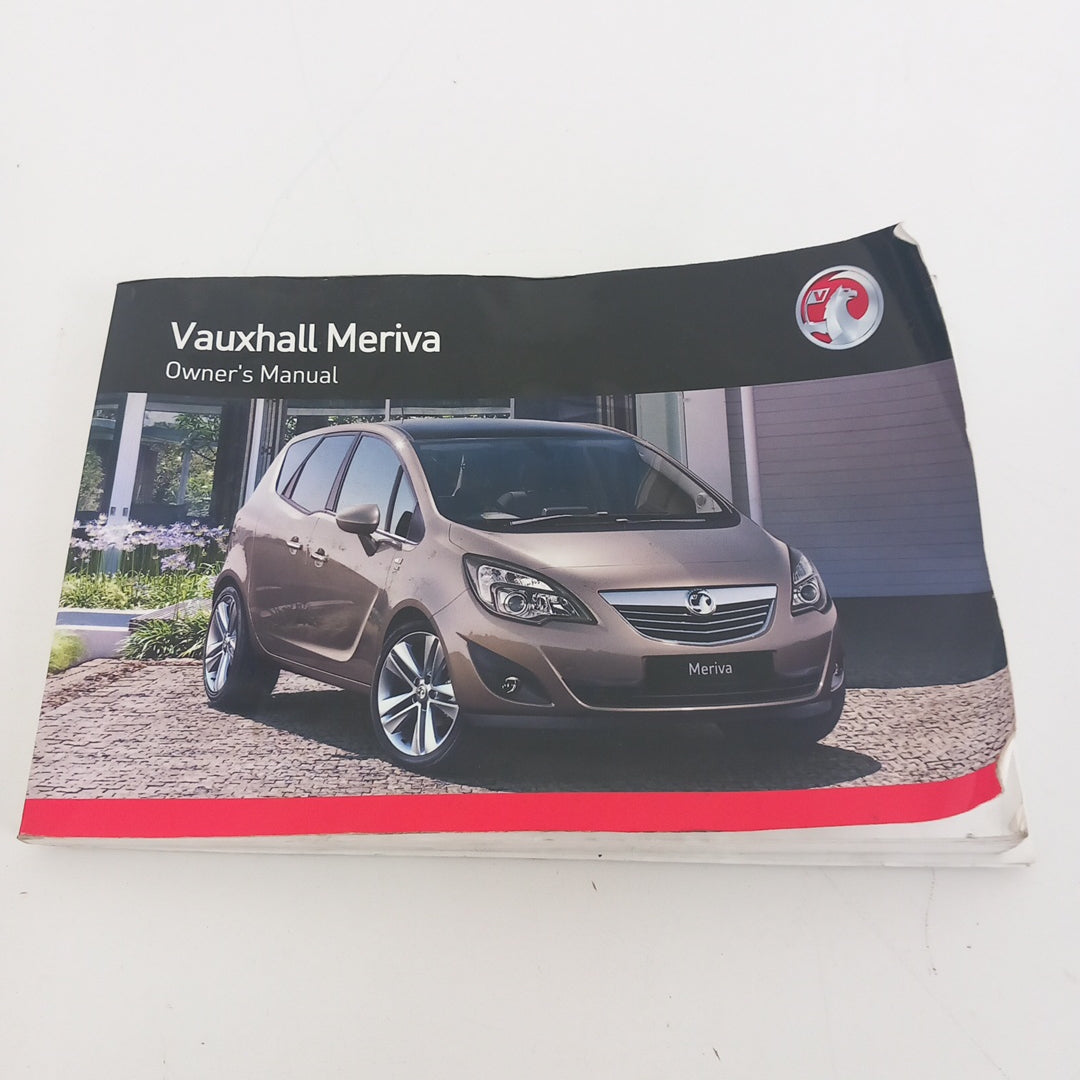 Книжка упътване английски език English Opel Vauxhall Meriva B