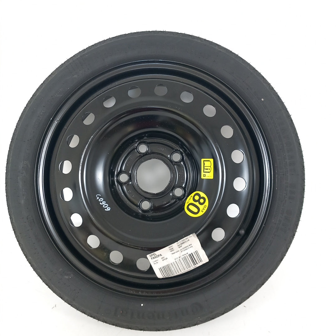 Резервна гума патерица 17" цола Continental 125/70/R17 Opel Insignia A