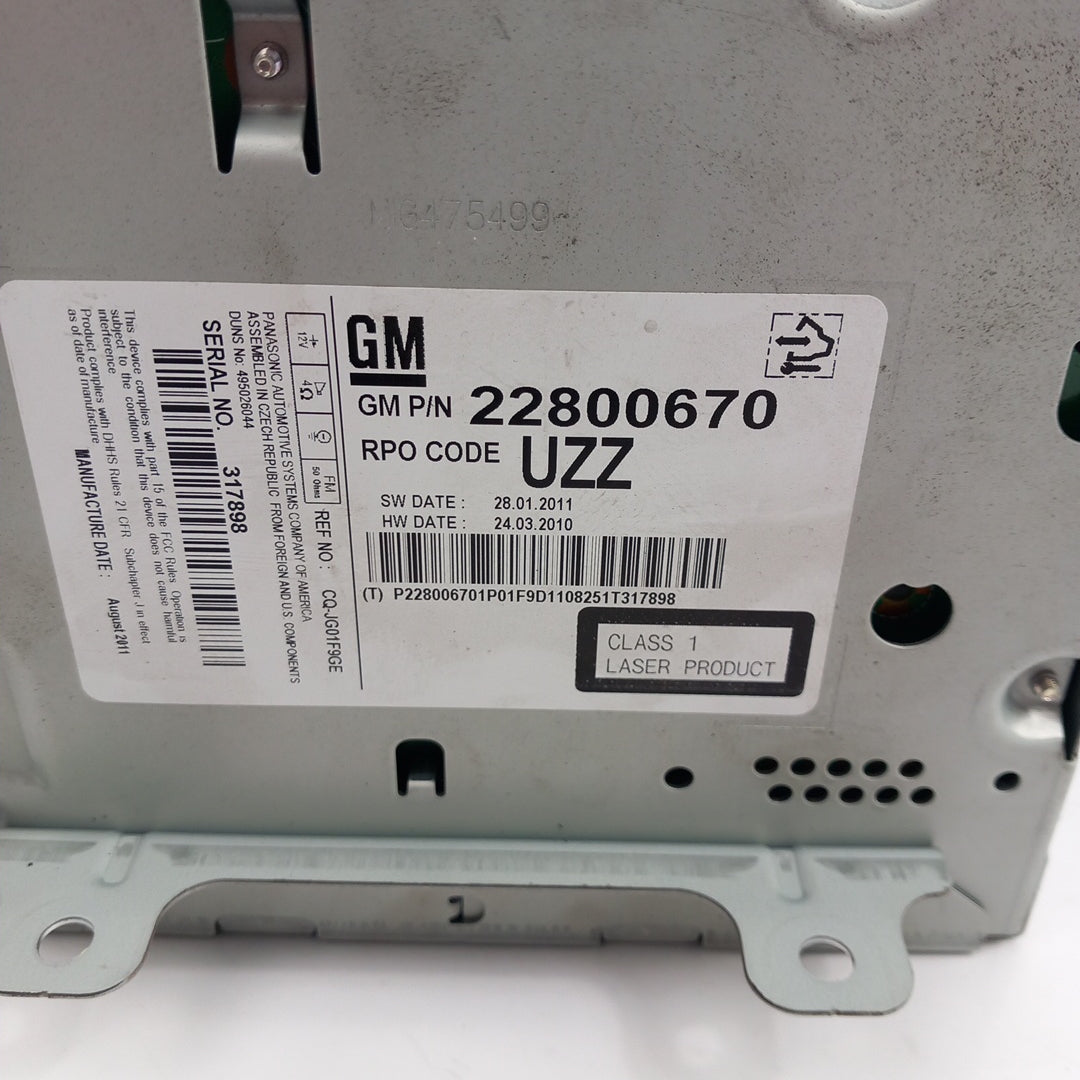 Радио CD400 AGL UZZ Opel Meriva B