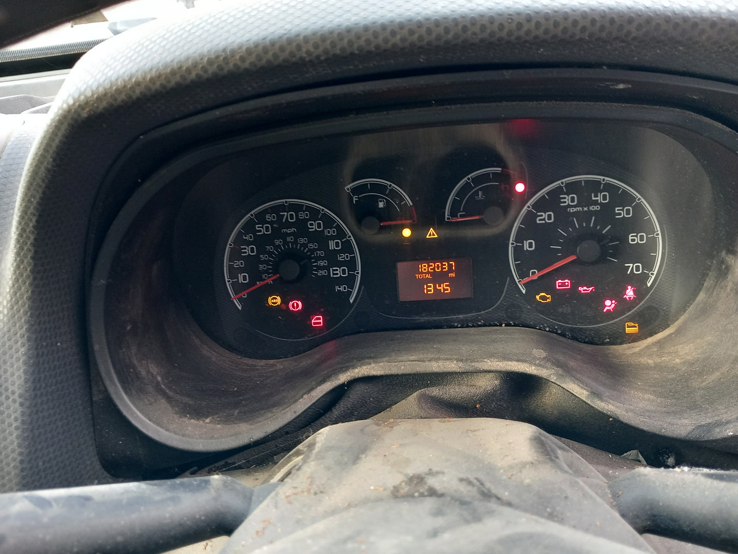 Fiat Doblo 263 1,3 D white 2012 / F2631 снимки