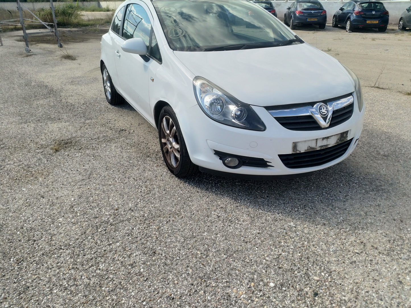 Opel Corsa D 1,2 white Z12XEP 3-door 2009 / S0719 снимки