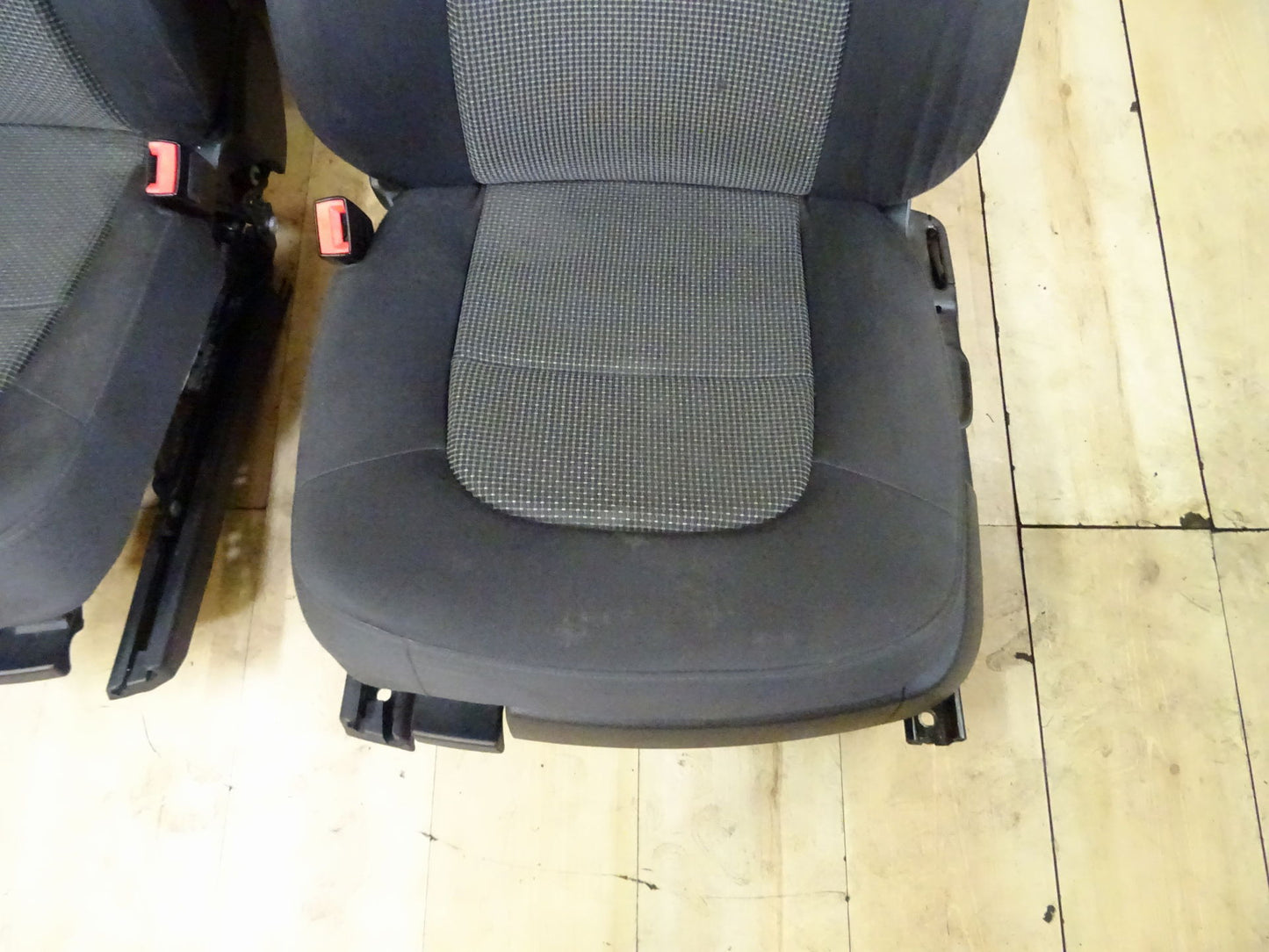 Плат Седалки Седалка Интериор Черни Сиви Седалки Audi Q7 4L