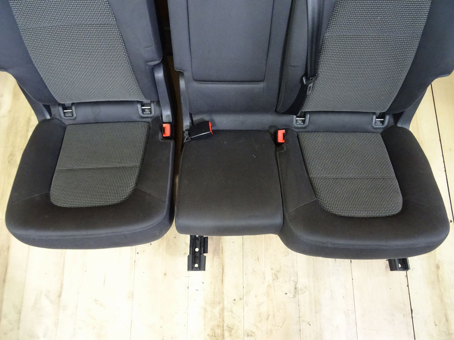 Плат Седалки Седалка Интериор Черни Сиви Седалки Audi Q7 4L