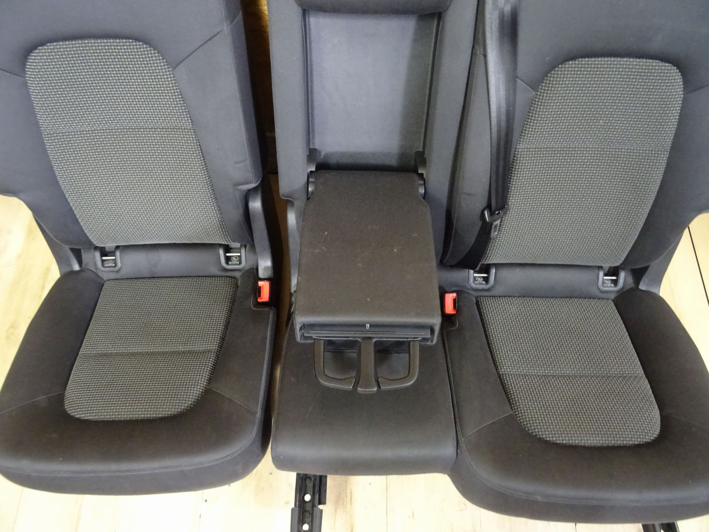 Плат Седалки Седалка Интериор Черни Сиви Седалки Audi Q7 4L