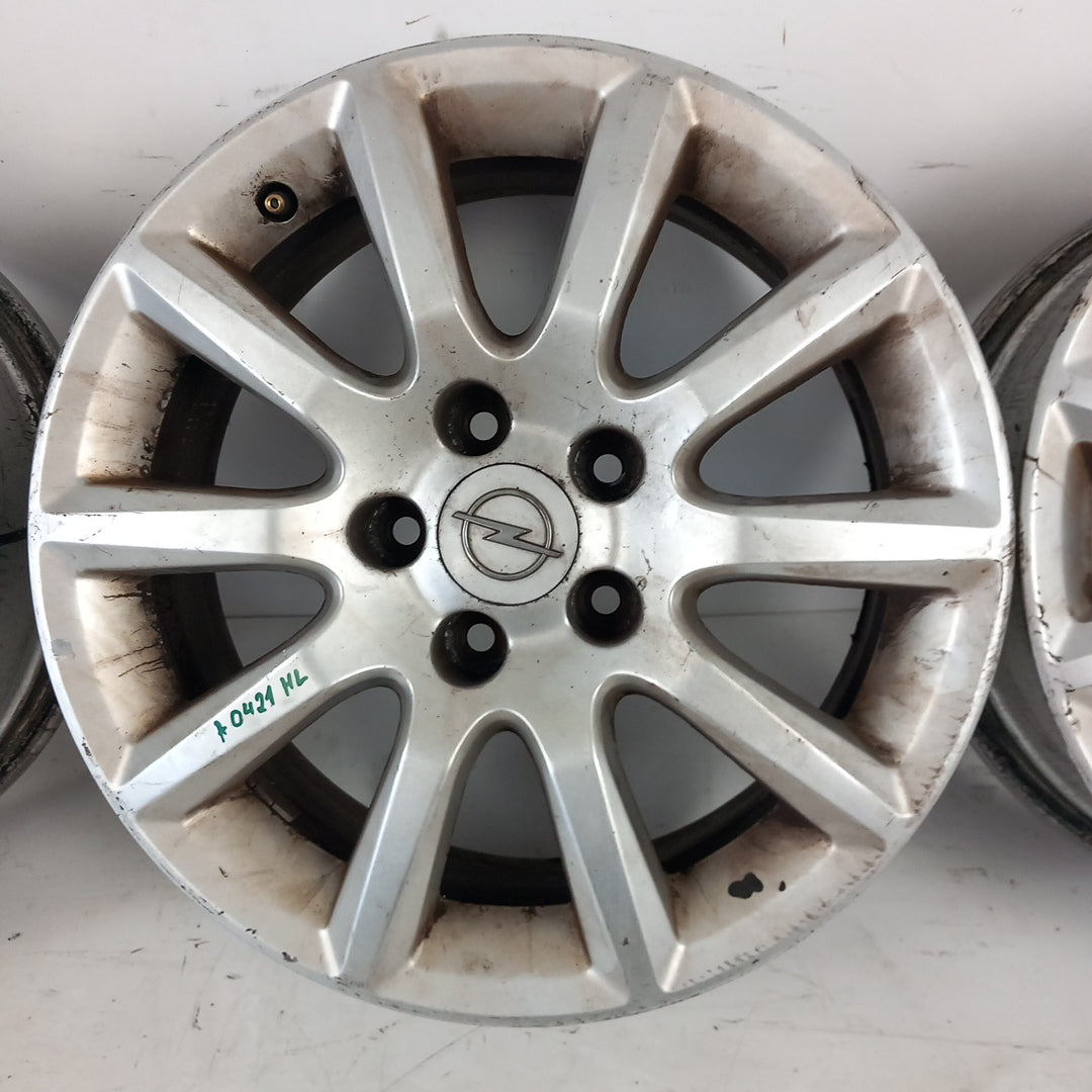 Комплект 16" цола алуминиеви джанти 6,5Jx16 5x110 ET37 Opel Astra H 1,8 GTC