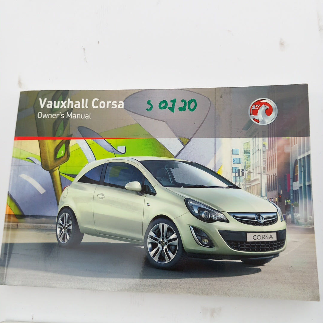 Книжка документи английски Englisch Opel Corsa D