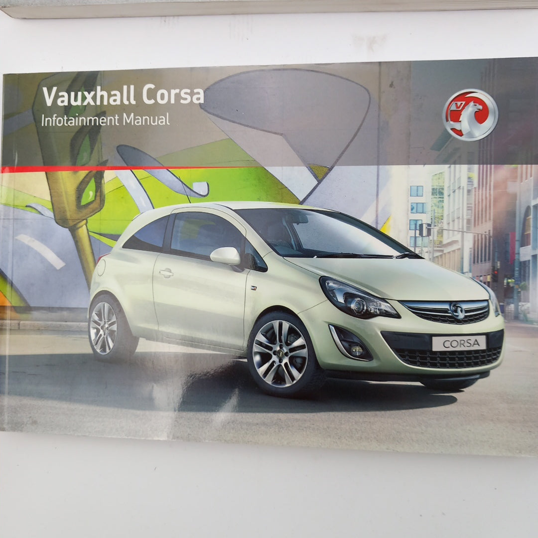 Книжка документи английски Englisch Opel Corsa D