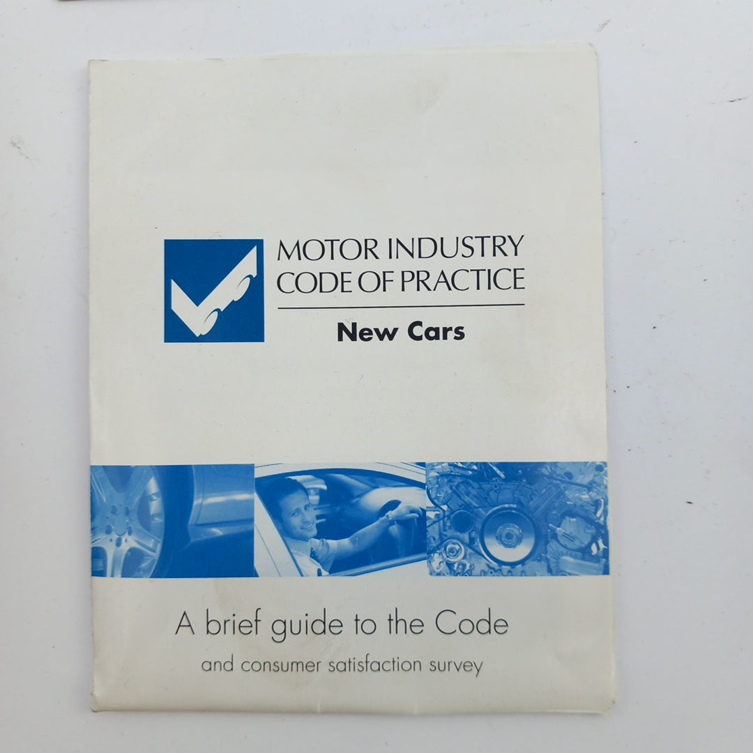 Книжка документи английски Englisch Opel Corsa D