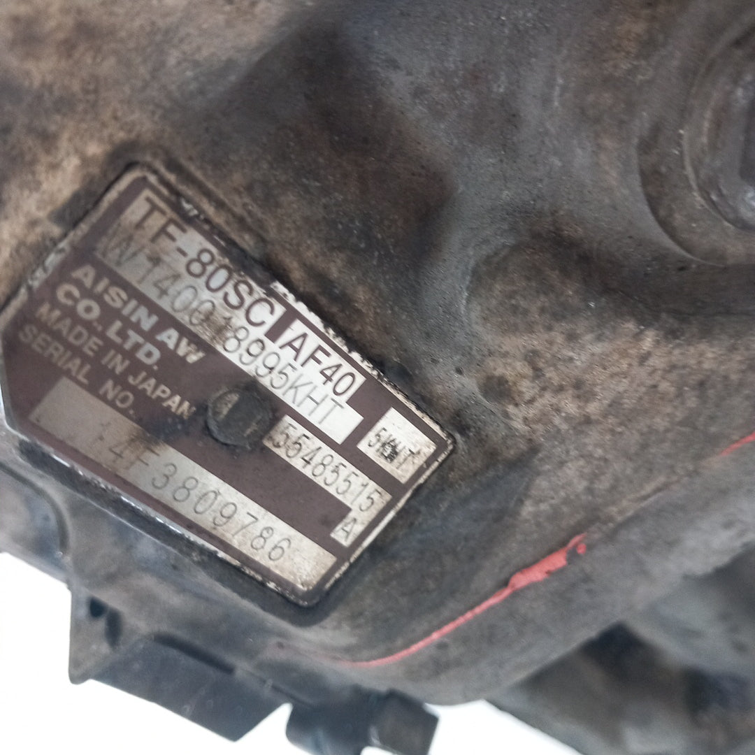 Скоростна кутия автоматична AF40 6-степенна Opel Zafira C Tourer 2,0 CDTI A20DTH