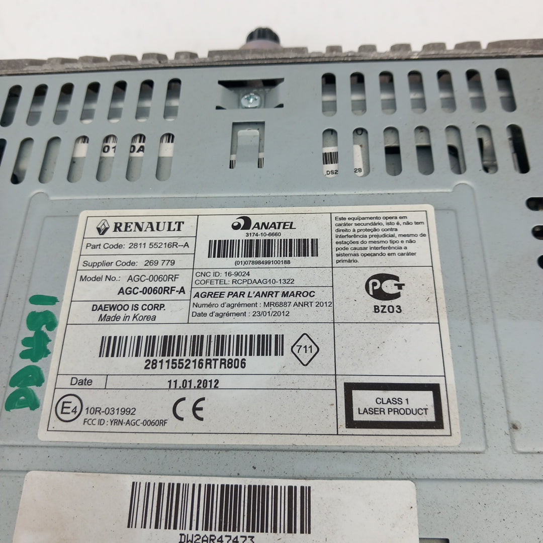 USB, AUX, AGC-0060RF, AGC-0060RF-A, 281155216R-A
