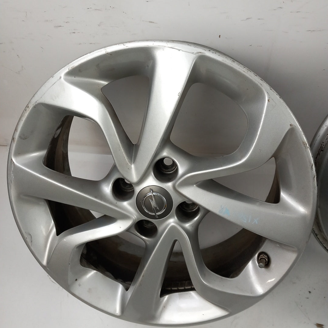 Джанта алуминиева 16" цола на бройка 6,5xJ16 IS40 4x100 ET 39 вентил сензор Opel Corsa E
