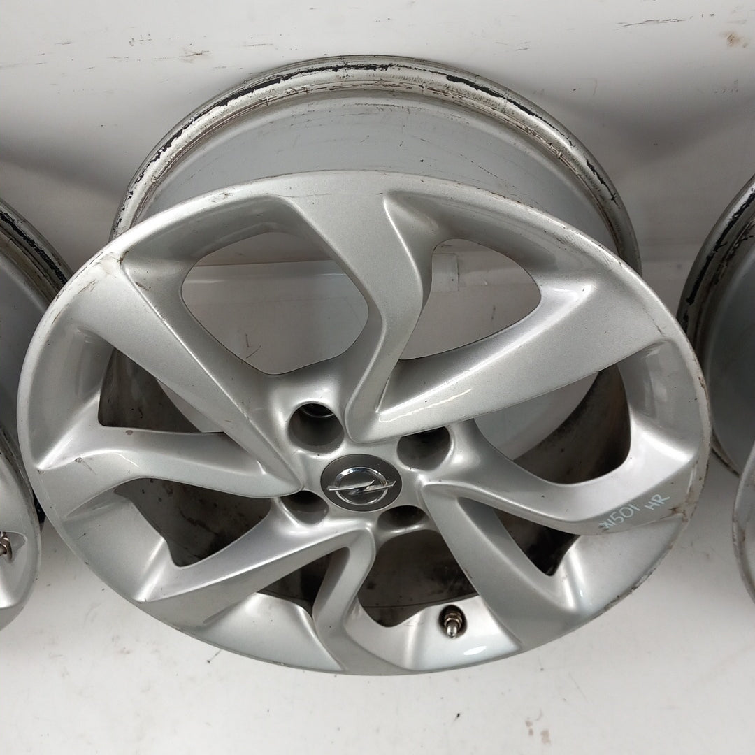 Джанта алуминиева 16" цола на бройка 6,5xJ16 IS40 4x100 ET 39 вентил сензор Opel Corsa E