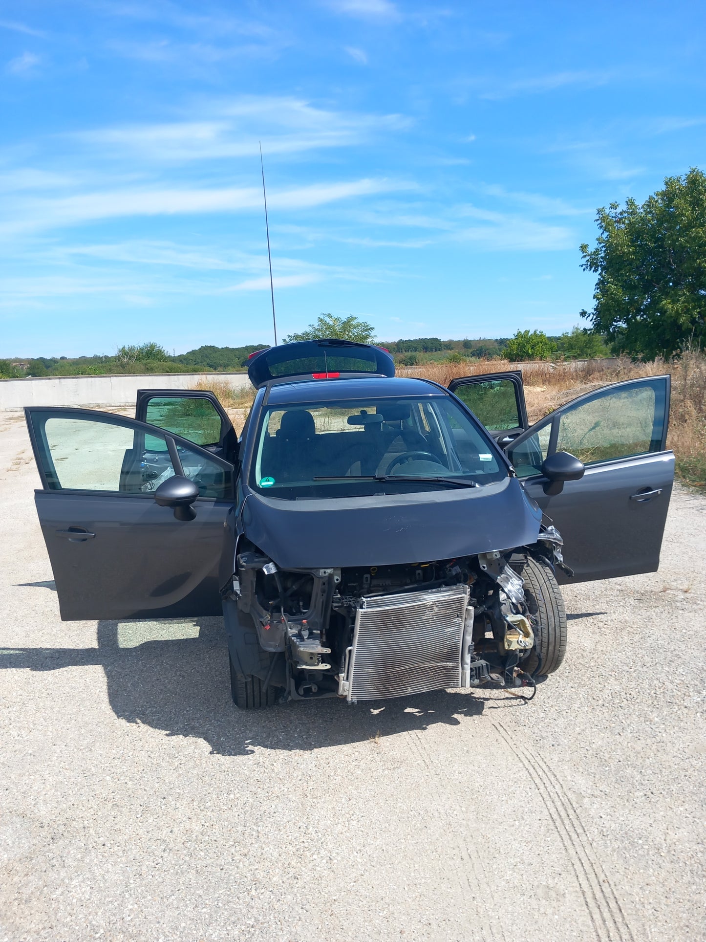 Opel Meriva B 1,4 Grey A14XER S1011-000 снимки