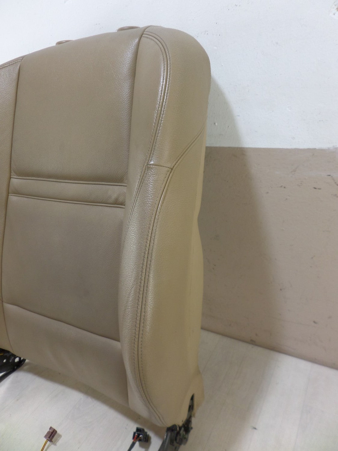 Електрическа облегалка, облегалка, седалка, бежова, предна лява, BMW E70 X5