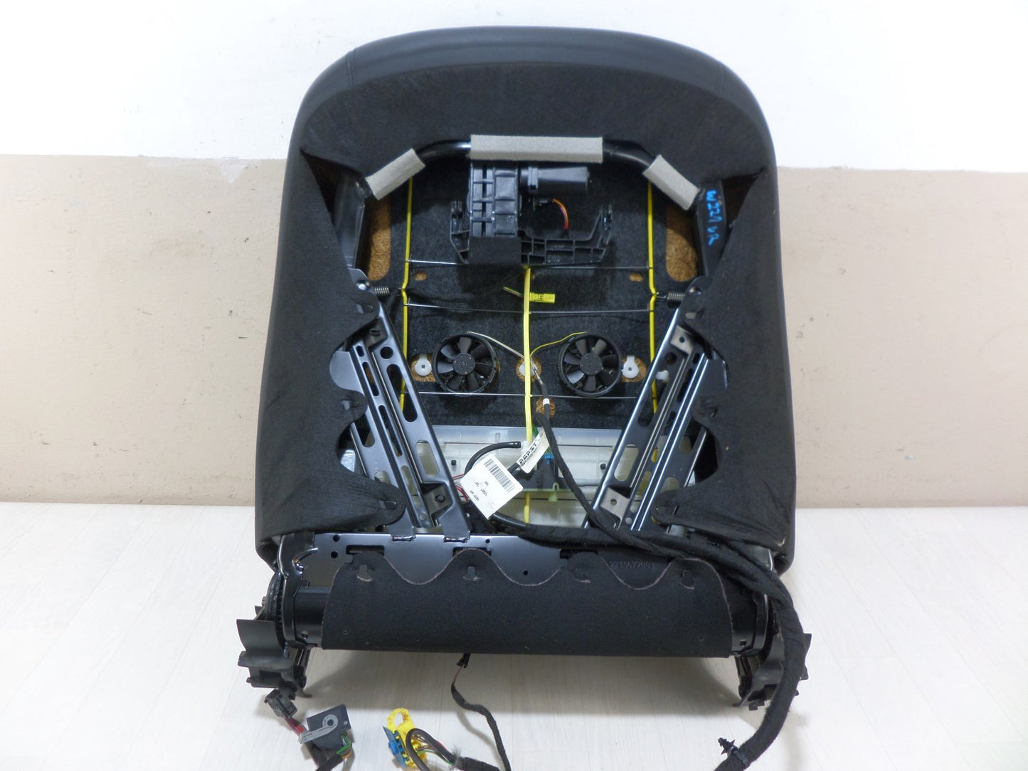 Облегалка пътническа седалка отопление вентилация памет предна дясна Mercedes W221