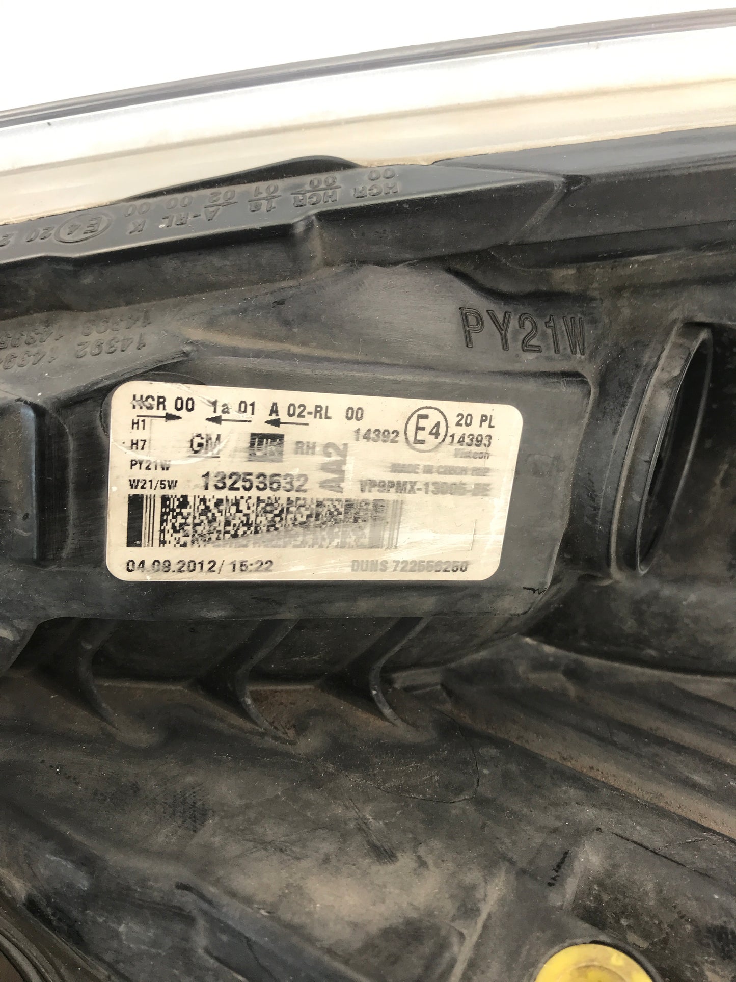 Фар преден десен RHD десен волан Opel Meriva B