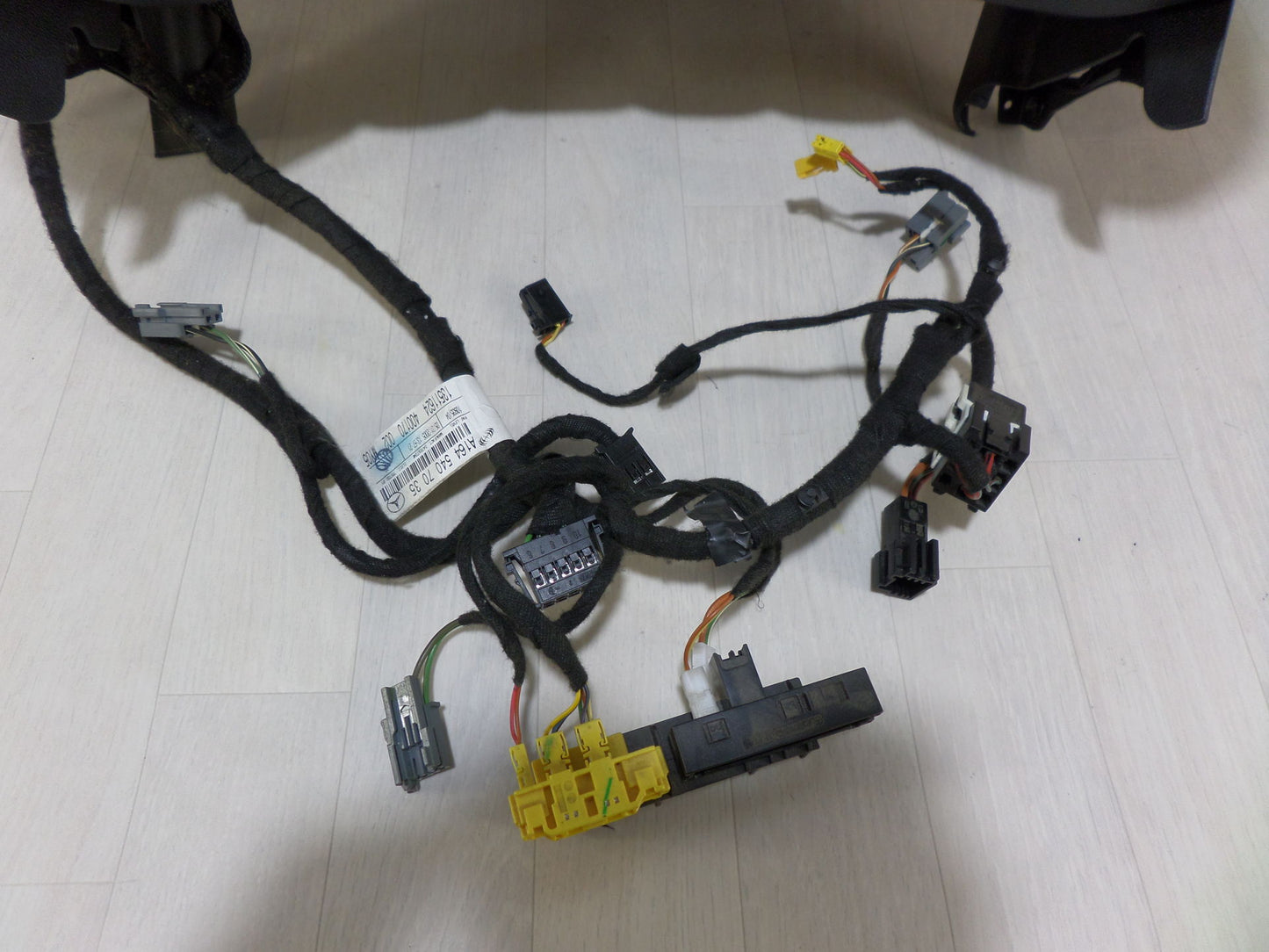 Оригинална облегалка седалка пасажерска облегалка черна предна дясна Mercedes W164