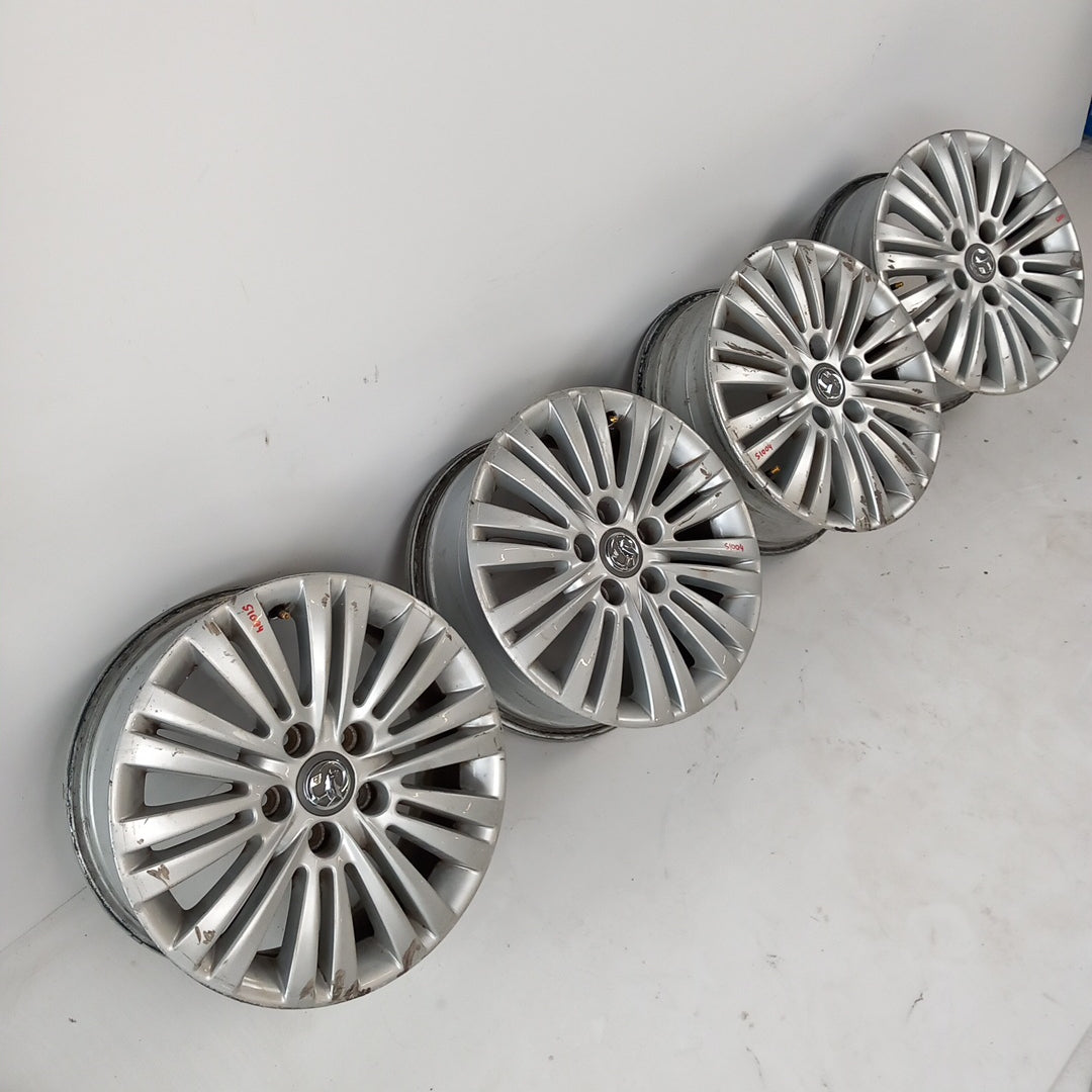 Комплект 16" алуминиеви джанти  6,5Jx16H2 5x110 IS39 AI S19 Y2 Silver Opel Meriva B