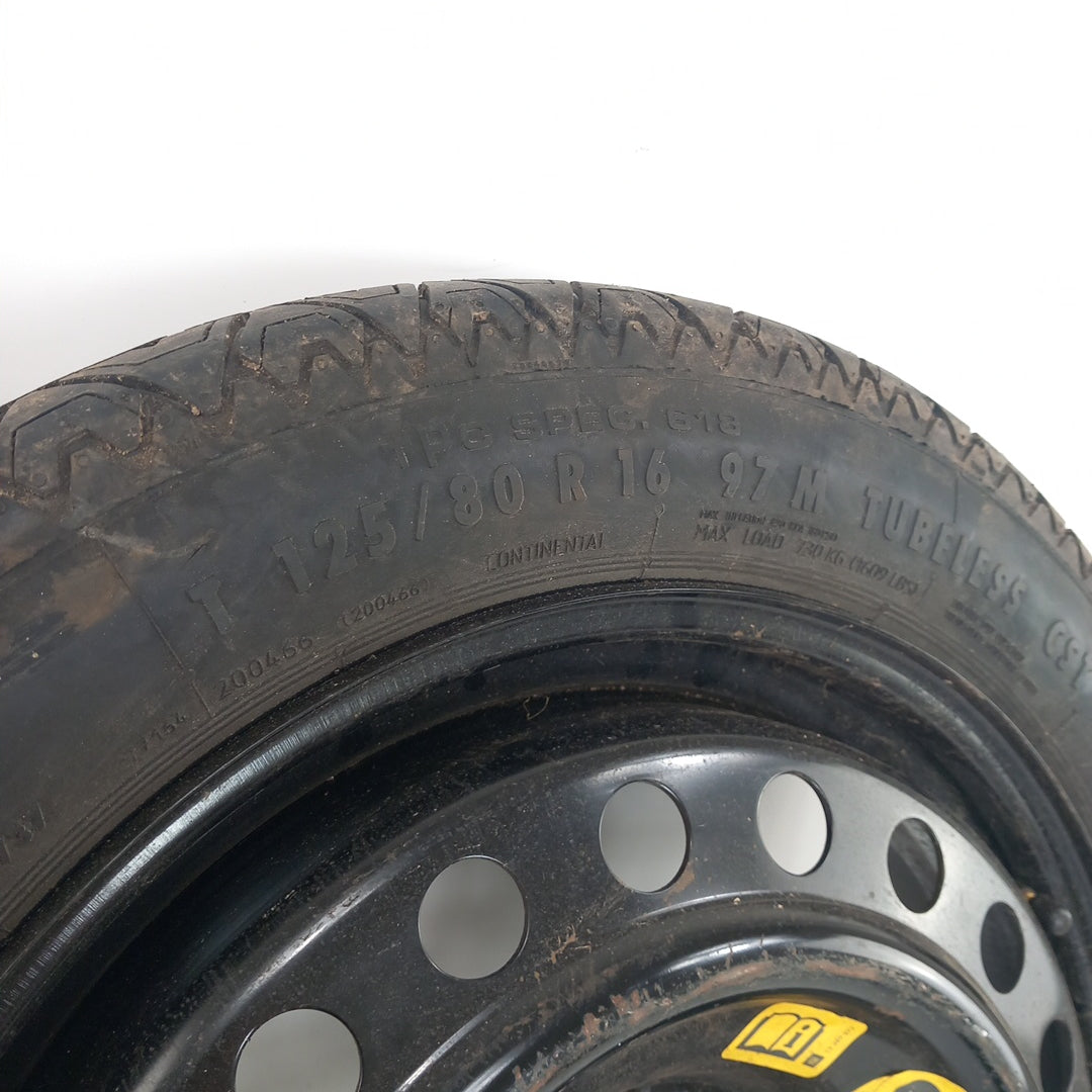 Резервна гума патерица 16" цола Continental 125/80/R16 Opel Insignia A