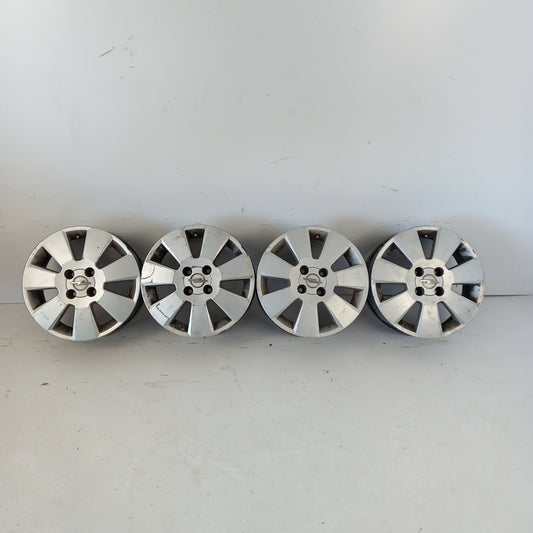 Комплект 15" цола алуминиеви джанти 6Jx15 ET43 4x100 Opel Meriva A
