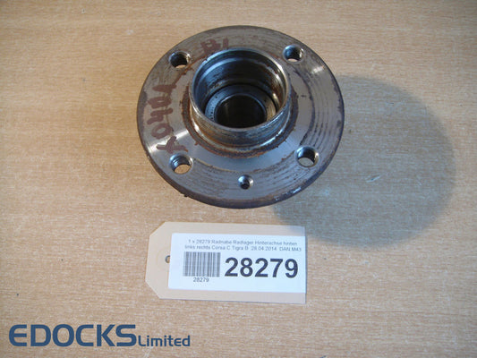 Главина колесен лагер заден мост заден ляв десен Corsa C Tigra B Opel