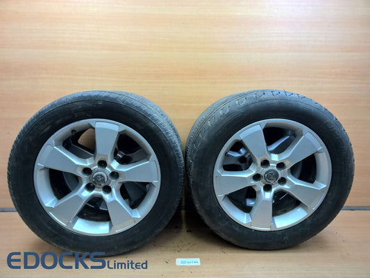 Оригинални алуминиеви 17" цола джанти 7J ET45 болт кръг 5X 115 Antara Opel
